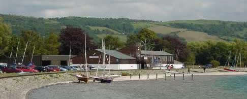 The Bristol Corinthians Yachting Club on Cheddar Reservoir